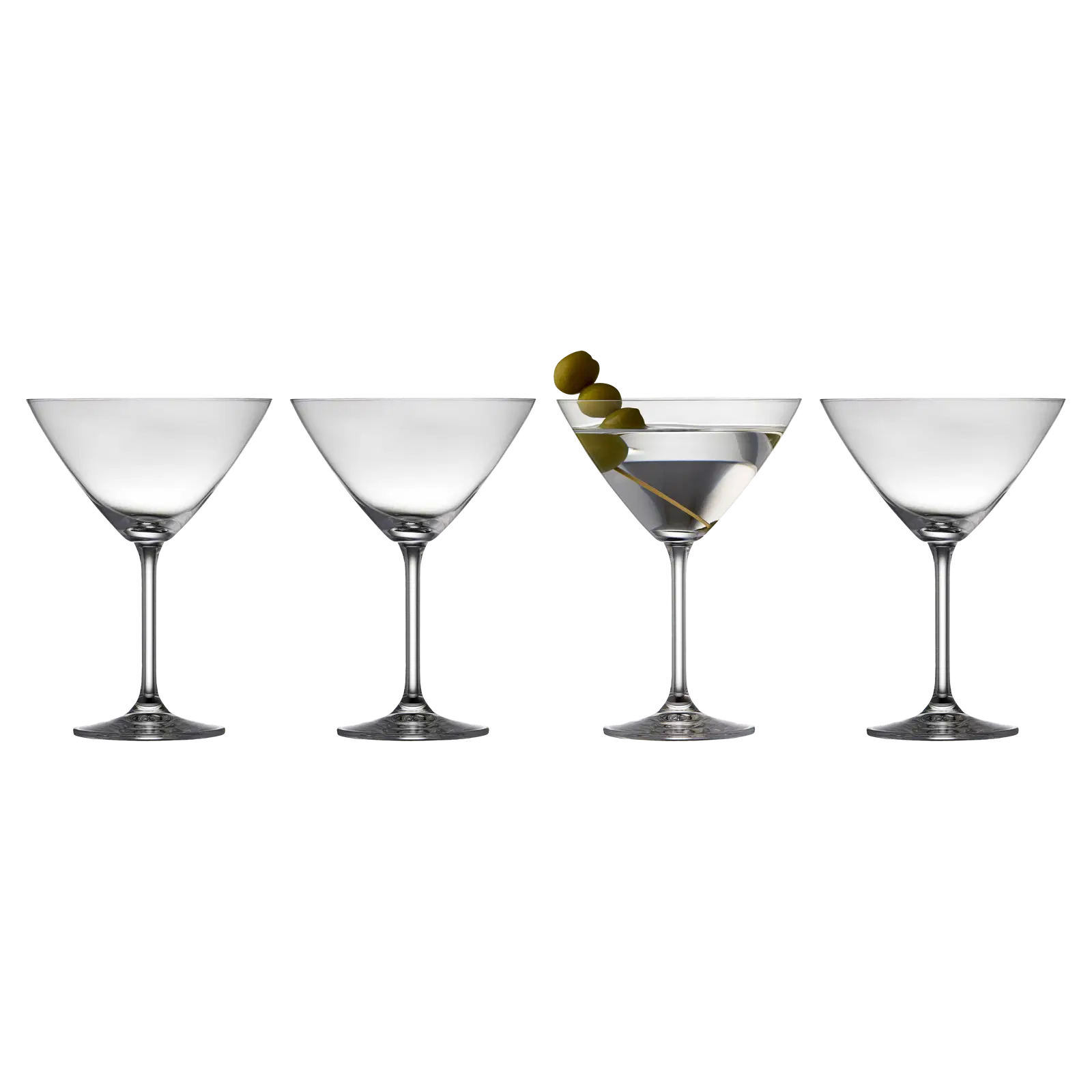 Lyngby Glas Martini 28 cl 4 stk, Juvel